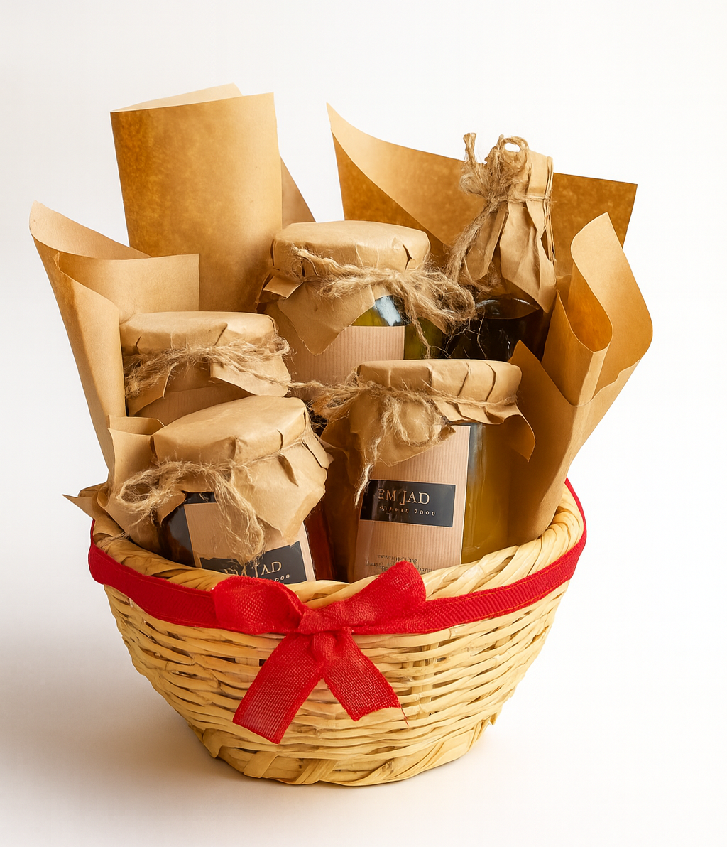 Rustic Village Basket