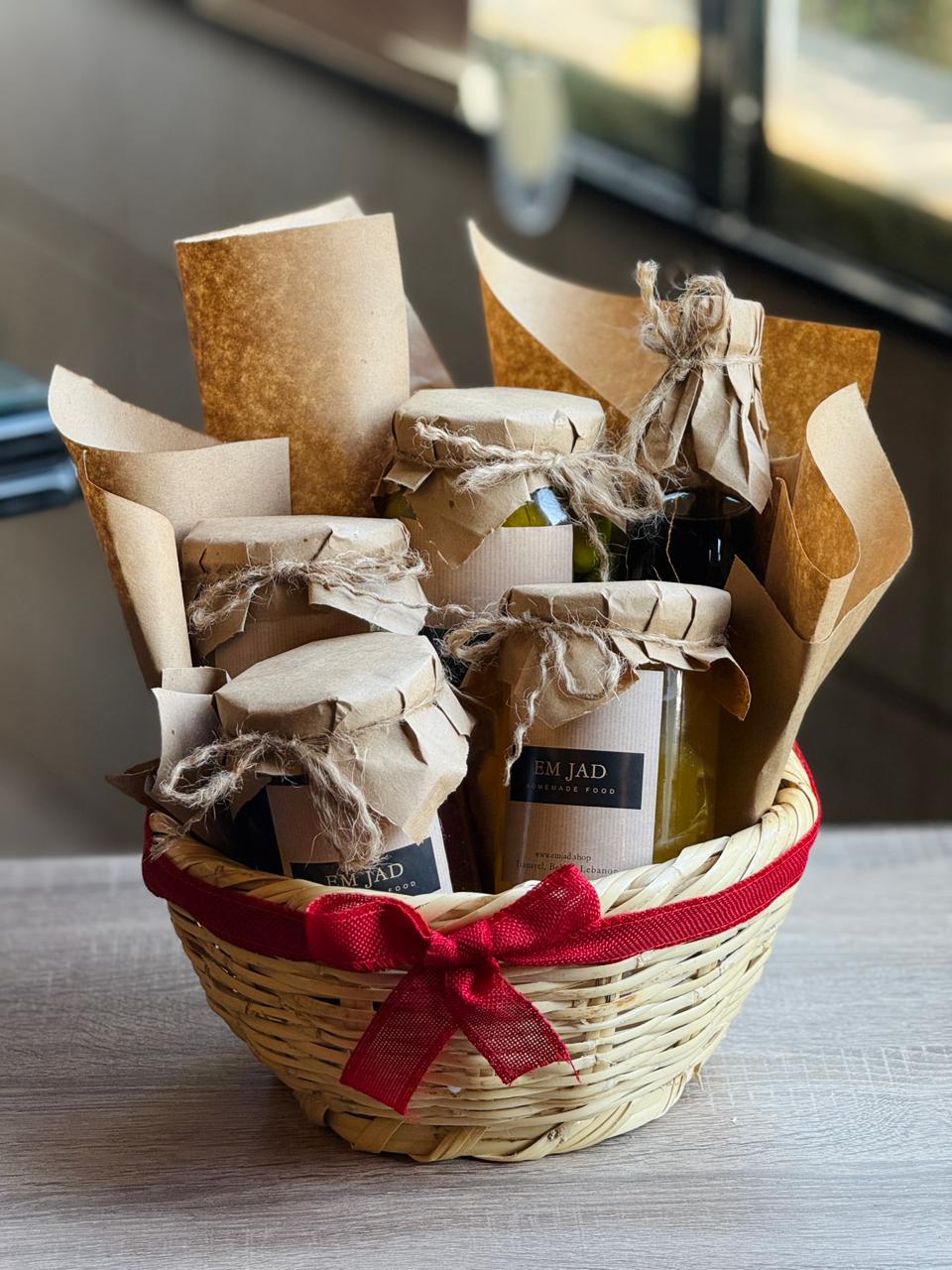 Rustic Village Basket