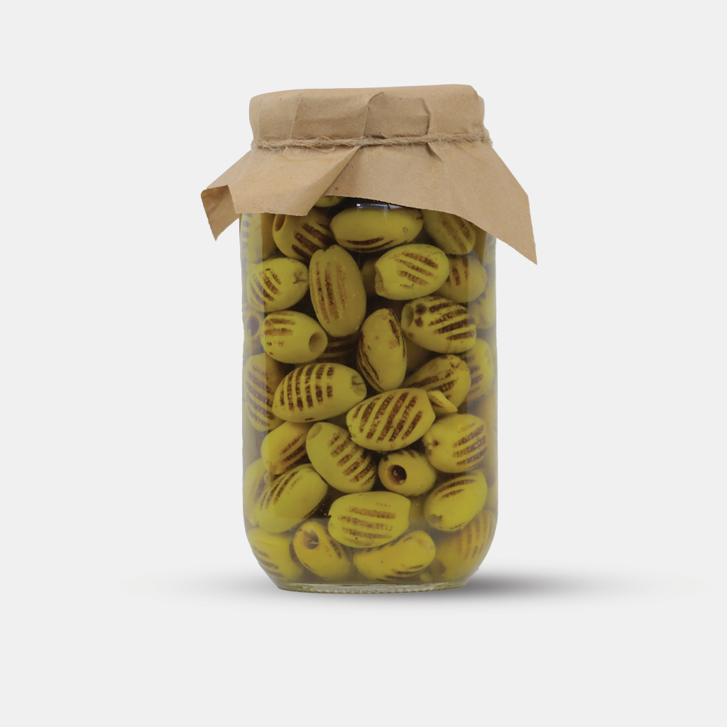 2 Grilled Green Olives